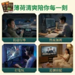 張新發5元薄荷檳榔6g 百年古法工藝 海南青果殼軟多汁 清爽提神：圖片 4
